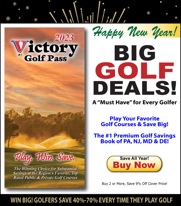 2023 Victory Golf Pass -  Play. Win. Save!