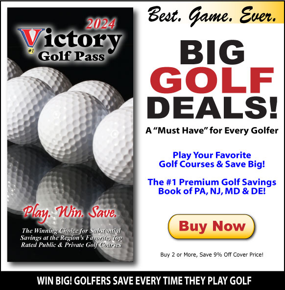 2024 Victory Golf Pass -  Play. Win. Save!