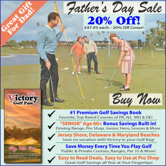 Victory Golf Pass Save Money Every Time You Play Golf!