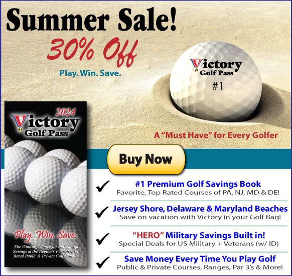 2024 Victory Golf Pass -  Play. Win. Save!