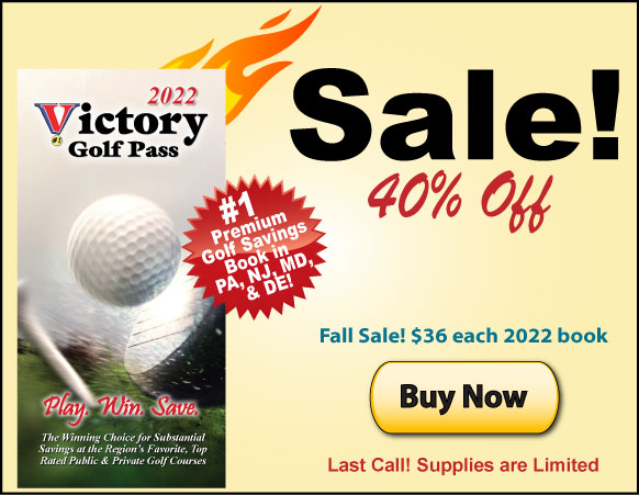 2022 Victory Golf Pass -  Play. Win. Save!